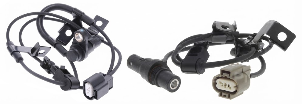 PAIR OF PREMIUM REAR ABS WHEEL SPEED SENSORS TO SUIT MITSUBISHI TRITON ML MN 4G64 4D56T TURBO DIESEL 2.4L 2.5L I4