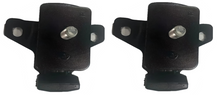 PAIR OF STANDARD FRONT ENGINE MOUNTS FOR TOYOTA HILUX WORKMATE TGN16R TGN121R 2TR-FE 2.7 I4 TO 04/20