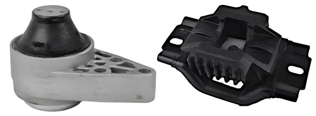 PAIR OF STANDARD FRONT ENGINE MOUNTS TO SUIT MAZDA2 DY ZY 1.5L I4