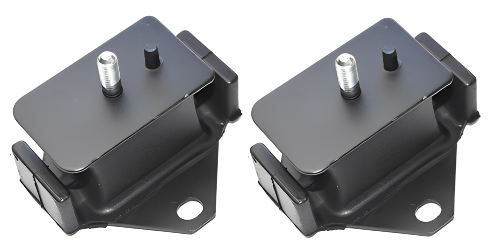 PAIR OF STANDARD FRONT ENGINE MOUNTS TO SUIT MITSUBISHI TRITON ML 6G74 3.5L V6