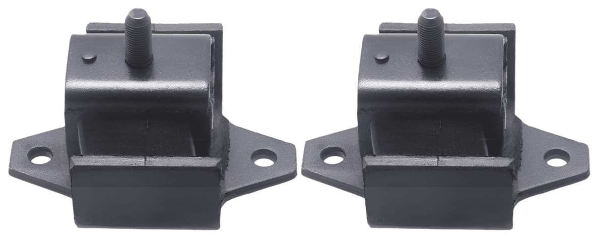 PAIR OF STD REAR ENGINE MOUNTS FOR NISSAN TB45E TB48DE TD42 RD28ETI TD42T TD42TI 2.8L 4.2 4.5 4.8 I6