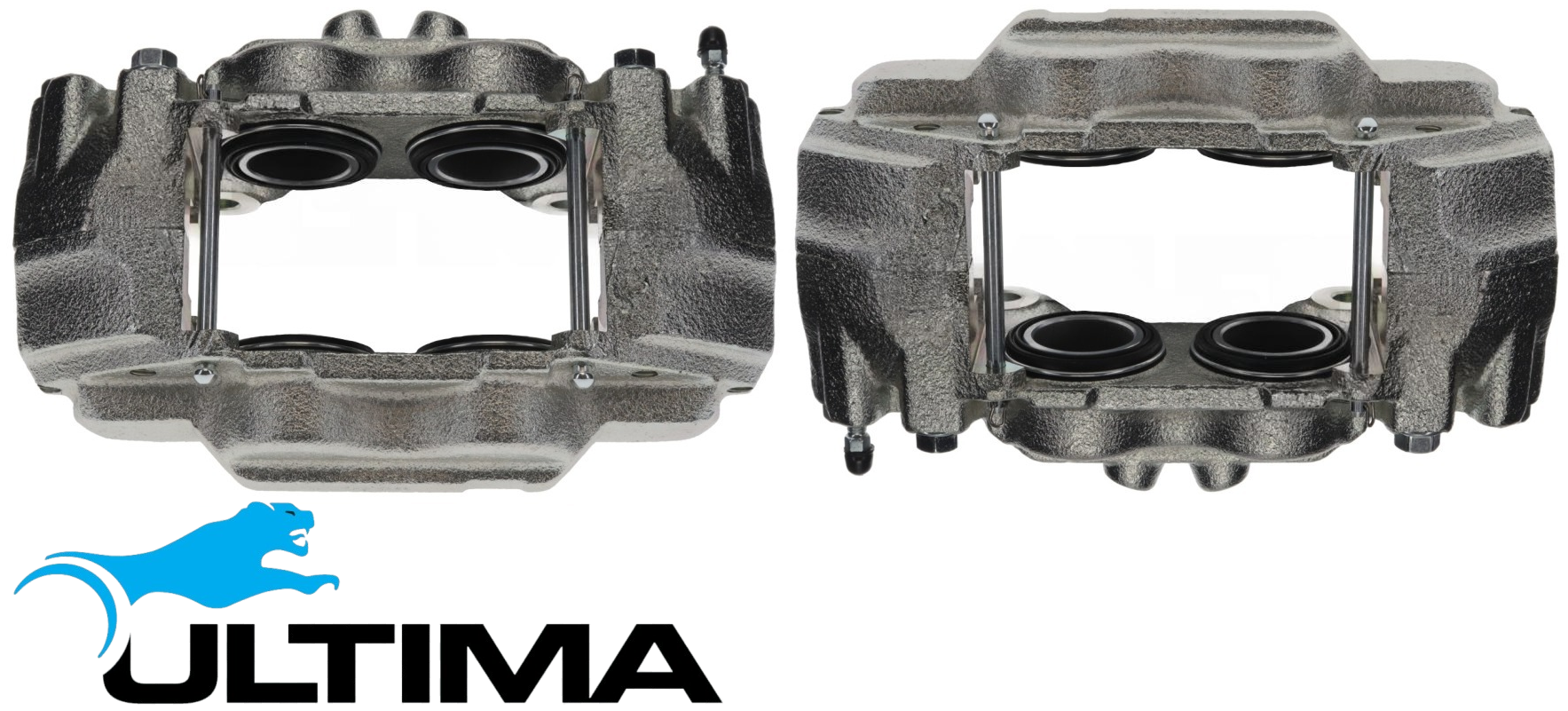 PAIR OF ULTIMA FRONT DISC BRAKE CALIPERS TO SUIT TOYOTA HILUX SURF GRN215R 1GR-FE 4.0L V6