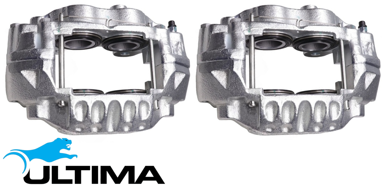 PAIR OF ULTIMA FRONT DISC BRAKE CALIPERS TO SUIT TOYOTA HILUX LN167R 5L 5L-E DIESEL 3.0L I4 LN167 CHASSIS