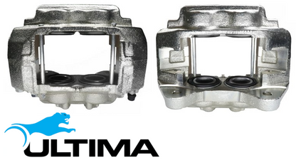 PAIR OF ULTIMA FRONT DISC BRAKE CALIPERS TO SUIT TOYOTA LANDCRUISER FZJ105R HDJ100R 1FZ-FE 1HD-FTE TURBO DIESEL 4.2L 4.5L I6