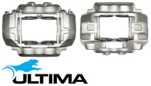 PAIR OF ULTIMA FRONT DISC BRAKE CALIPERS TO SUIT TOYOTA LANDCRUISER GRJ76R GRJ79R 1GR-FE 4.0L V6