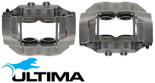 PAIR OF ULTIMA FRONT DISC BRAKE CALIPERS TO SUIT TOYOTA PRADO KZJ90R KZJ95R 1KZ-TE TURBO DIESEL 3.0L I4