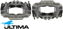 PAIR OF ULTIMA FRONT DISC BRAKE CALIPERS TO SUIT TOYOTA PRADO RZJ120R TRJ120R KZJ120R KDJ120R 2TR-FE 3RZ-FE 1KZ-TE 1KD-FTV TURBO DIESEL 2.7L 3.0L I4