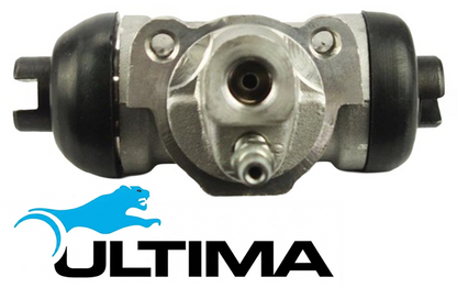 PAIR OF ULTIMA REAR WHEEL CYLINDERS TO SUIT NISSAN NAVARA D22 YD25DDT TURBO DIESEL 2.5L I4 SUITS DX MODEL