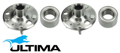 2 X ULTIMA REAR WHEEL HUB AND BEARING ASSEMBLY TO SUIT FORD FALCON AU MPFI SOHC 4.0L I6 SUITS SEDAN