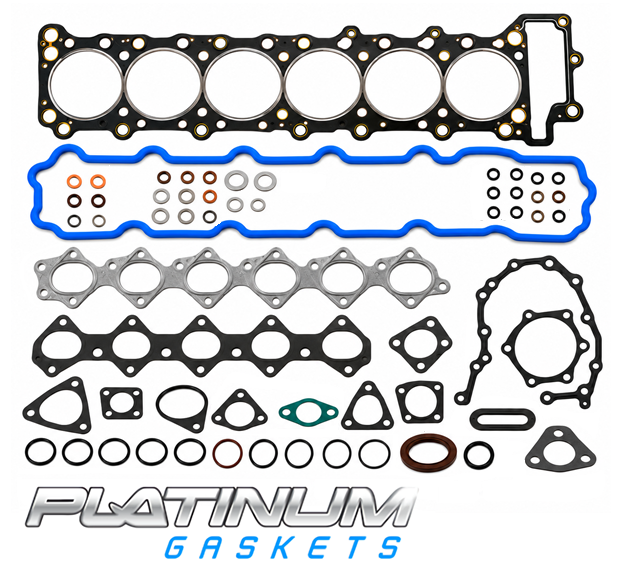 PLATINUM FULL ENGINE GASKET KIT TO SUIT FORD FALCON EL XH MPFI SOHC 4.0L I6 TiLL 11/1997
