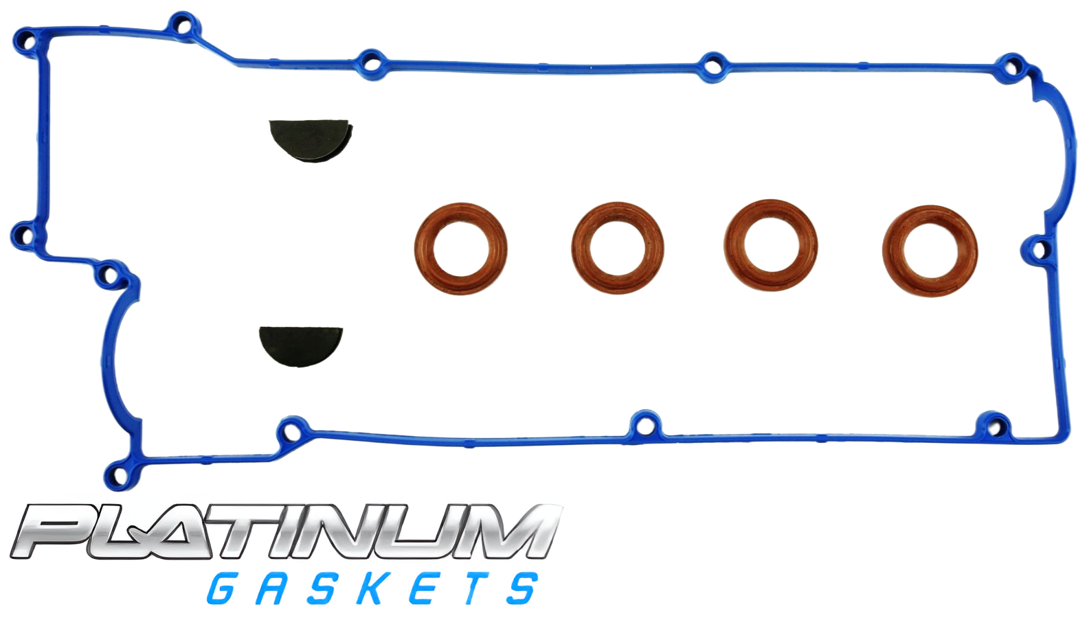 PLATINUM ROCKER COVER GASKET SET TO SUIT HYUNDAI ACCENT MC G4ED 1.6L I4 FROM 05/2006