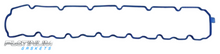 PLATINUM ROCKER COVER GASKET TO SUIT TOYOTA LANDCRUISER HZJ79R 1HZ DIESEL 4.2L I6 TILL 10/2007