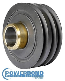 POWERBOND OEM REPLACEMENT HARMONIC BALANCER TO SUIT NISSAN QD32E TD27 TD27TI 2.7L 3.2L I4