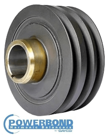POWERBOND OEM REPLACEMENT HARMONIC BALANCER TO SUIT NISSAN DATSUN D22 QD32E DIESEL 3.2L I4