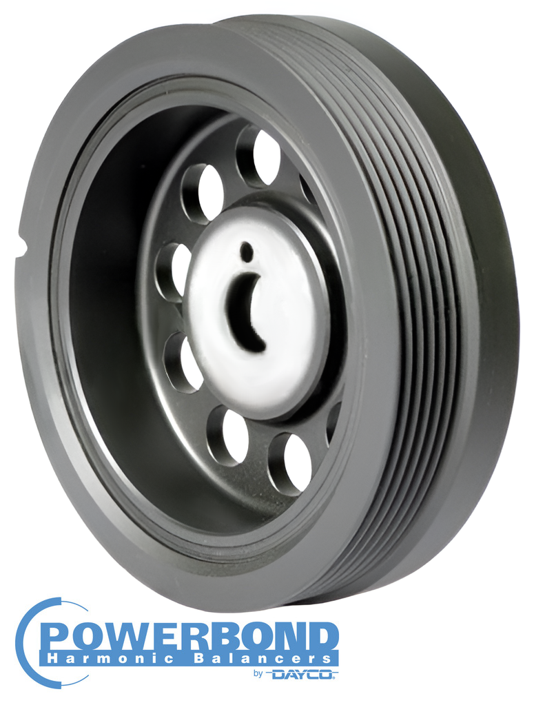 POWERBOND OEM REPLACEMENT HARMONIC BALANCER TO SUIT SUBARU OUTBACK BR FB25A 2.5L F4