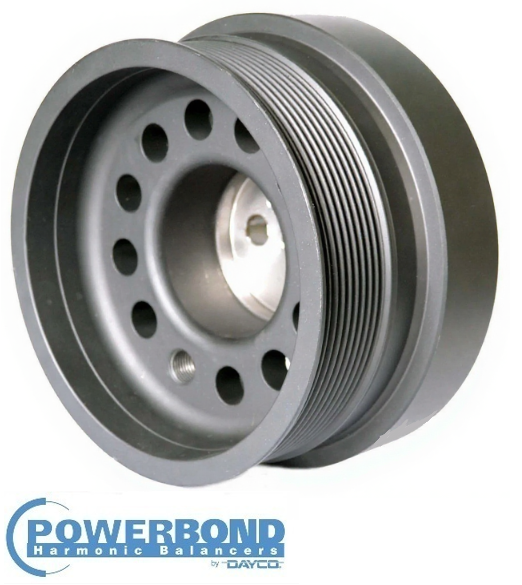 POWERBOND OEM REPLACEMENT HARMONIC BALANCER TO SUIT TOYOTA LANDCRUISER VDJ76R VDJ78R 1VD-FTV 4.5L V8