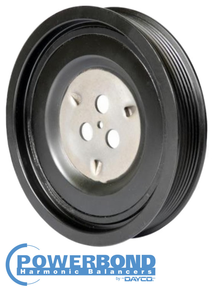 POWERBOND OEM REPLACEMENT HARMONIC BALANCER TO SUIT FORD P4-AT D0FA D2FA FXFA H9FA 2.2L 2.4L I4