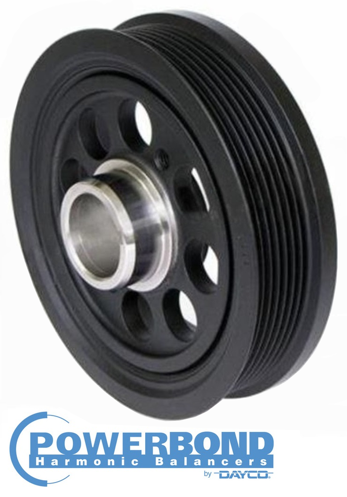 POWERBOND OEM REPLACEMENT HARMONIC BALANCER TO SUIT TOYOTA HILUX GRN215R GGN15R GGN25R 1GR-FE 4.0 V6
