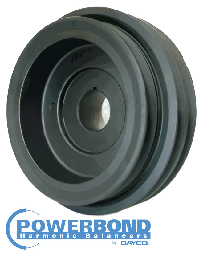 POWERBOND OEM REPLACEMENT HARMONIC BALANCER TO SUIT TOYOTA 1KZ-TE TURBO DIESEL 3.0L I4