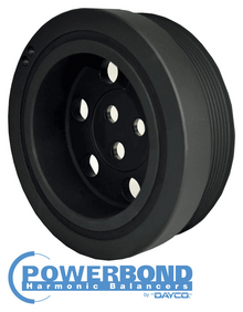 POWERBOND OEM REPLACEMENT HARMONIC BALANCER TO SUIT FORD P5-AT TURBO DIESEL 3.2L I5