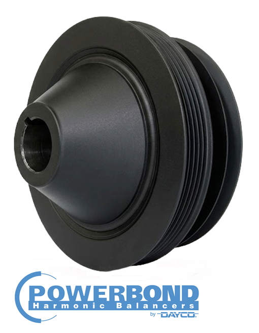 POWERBOND OEM REPLACEMENT HARMONIC BALANCER TO SUIT MITSUBISHI 6G72 3.0L V6