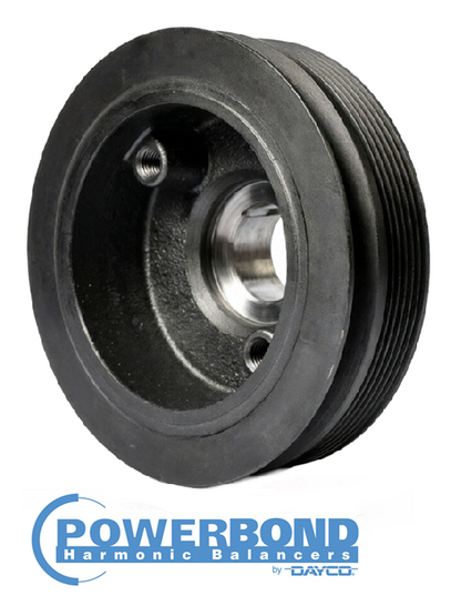 POWERBOND OEM REPLACEMENT HARMONIC BALANCER TO SUIT MITSUBISHI 4D56T TURBO DIESEL 2.5L I4