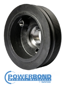 POWERBOND OEM REPLACEMENT HARMONIC BALANCER TO SUIT MITSUBISHI CHALLENGER PB PC 4D56T TURBO DIESEL 2.5L I4