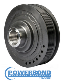 POWERBOND OEM REPLACEMENT HARMONIC BALANCER TO SUIT MITSUBISHI 4D56T TURBO DIESEL 2.5L I4