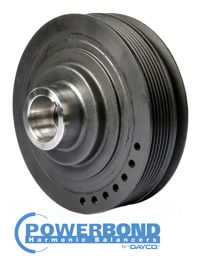 POWERBOND OEM REPLACEMENT HARMONIC BALANCER TO SUIT MITSUBISHI 4D56T TURBO DIESEL 2.5L I4