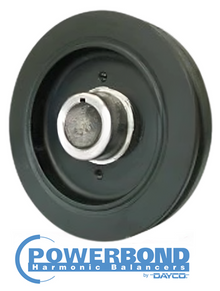 POWERBOND STD REPLACEMENT HARMONIC BALANCER TO SUIT CHRYSLER REGAL VF VG VH VJ 265 245 4.0L 4.3L I6