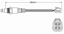 PREMIUM PRE CATALYTIC OXYGEN O2 SENSOR TO SUIT SUBARU IMPREZA GD GG G11 G3 G22 EJ255 EJ257 TURBO 2.5L F4