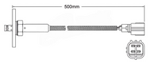 PREMIUM PRE CATALYTIC OXYGEN O2 SENSOR TO SUIT TOYOTA LANDCRUISER FZJ75R FZJ80R 1FZ-FE 4.5L I6