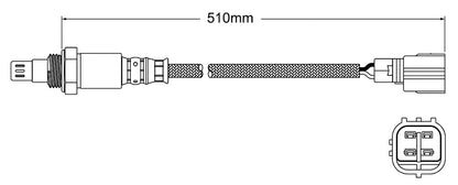 PREMIUM PRE CATALYTIC OXYGEN O2 SENSOR TO SUIT TOYOTA CAMRY AHV40R 2AZ-FXE 2.4L I4