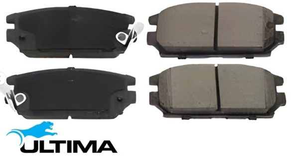 ULTIMA REAR CERAMIC BRAKE PAD SET TO SUIT MITSUBISHI 6G72 6G74 3.0L 3.5L V6b