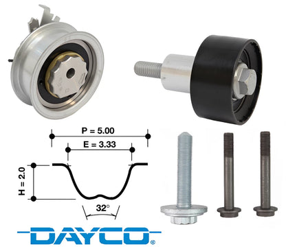 DAYCO TIMING BELT KIT TO SUIT AUDI A4 B9 CVNA TURBO 1.4L I4