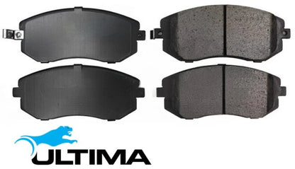 ULTIMA FRONT BRAKE PAD SET TO SUIT SUBARU OUTBACK BH EZ30D 3.0 F6