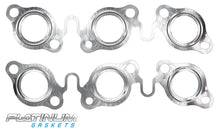 PLATINUM EXHAUST MANIFOLD GASKETS TO SUIT LAND ROVER RANGE ROVER LG 306DT TWIN TURBO DIESEL 3.0L V6