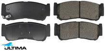 ULTIMA REAR BRAKE PAD SET TO SUIT HYUNDAI SANTA FE SM CM G6BA G6EA G6DB 2.7L 3.3L V6