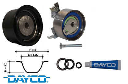 DAYCO TIMING BELT KIT TO SUIT HOLDEN CALIBRA YE X20XE 2.0L I4