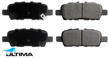 ULTIMA REAR BRAKE PADS FOR NISSAN QR25DE MR16DDT MRA8DE M274.930 MR20DD R9M M9R 1.6L 1.8L 2.0 2.5 I4