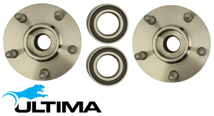 2 X ULTIMA REAR WHEEL HUB AND BEARING ASSEMBLY TO SUIT HSV LS2 LS3 6.0L 6.2L V8