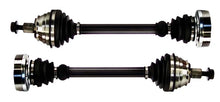PAIR OF FRONT CV DRIVE SHAFTS TO SUIT VOLKSWAGEN TRANSPORTER T4 AAC 2.0L I4 FROM 10/1999