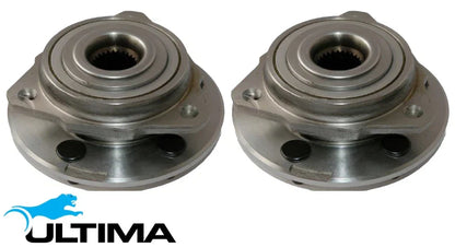 2 X ULTIMA FRONT WHEEL HUB AND BEARING ASSEMBLY TO SUIT JEEP CHEROKEE KJ KK EKG 3.7L V6 WITHOUT ABS