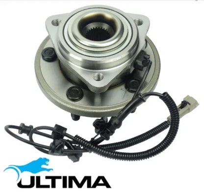 2 X ULTIMA FRONT WHEEL HUB AND BEARING ASSEMBLY TO SUIT JEEP 3Y5 EZB EVA EZD XY ESF 4.7L 5.7L 6.1 V8