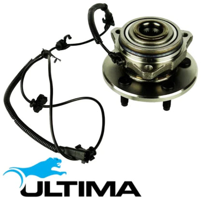 2 X ULTIMA FRONT WHEEL HUB AND BEARING ASSEMBLY TO SUIT JEEP CHEROKEE KJ EKG 3.7L V6 WITH ABS