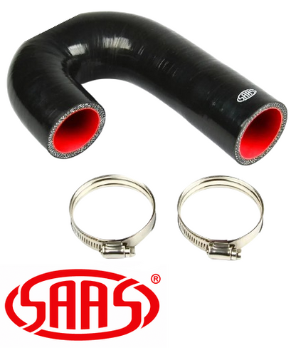 SAAS HOT SIDE INTERCOOLER HOSE TO SUIT MITSUBISHI PAJERO NS NT NW NX 4M41T TURBO DIESEL 3.2L I4