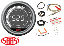 SAAS MUSCLE SERIES DIGITAL EXHAUST TEMPERATURE 0-900 DEGREE 52MM GAUGE
