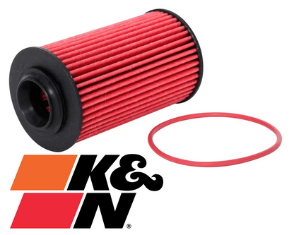 SET OF 3 K&N HIGH FLOW CARTRIDGE OIL FILTERS TO SUIT ALFA ROMEO BRERA 939 939A0 3.2L V6