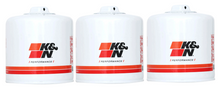 SET OF 3 K&N HIGH FLOW RACING OIL FILTERS TO SUIT HOLDEN L76 L77 L98 LS3 6.0L 6.2L V8