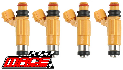 SET OF 4 MACE FUEL INJECTORS TO SUIT MTSUBISHI TRITON MK 4G64 2.4L I4